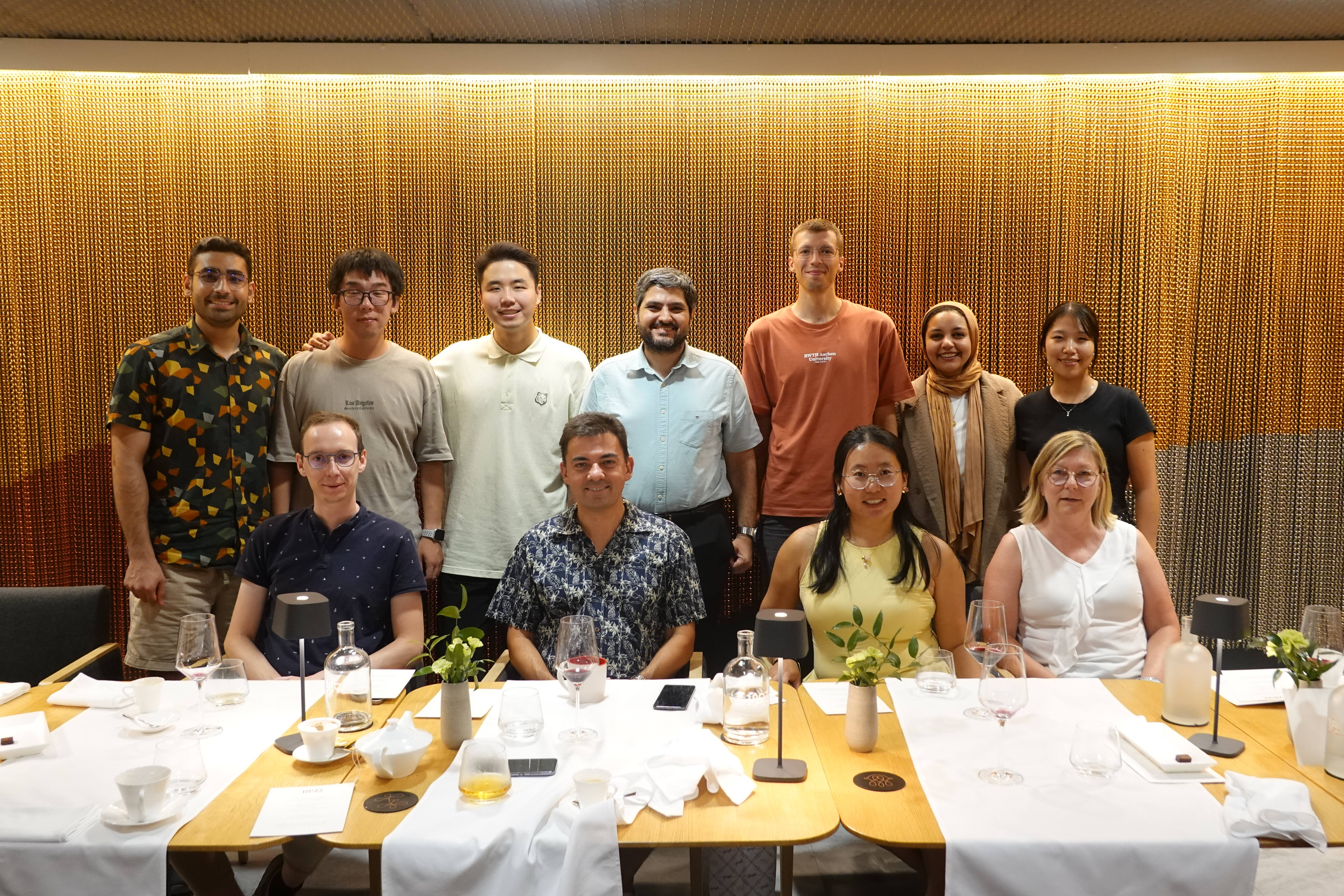 Dan's Farewell Dinner